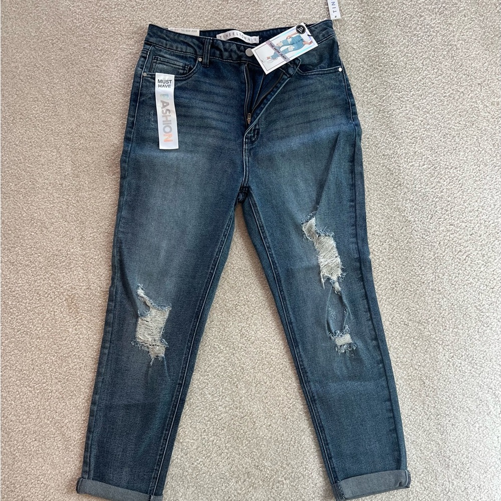 Tinseltown Hi-Rise The Mom Jeans #1